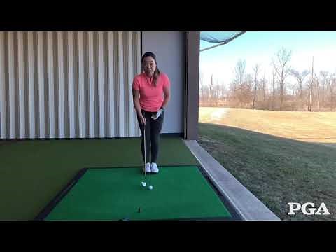 Stay Centered In Your Golf Swing with this Drill from PGA Coach Cathy Kim