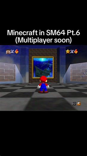 Minecraft in SM64 Pt.6: The Ultimate Game Merging Mod (Multiplayer Soon!)