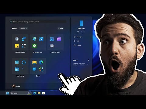 Here's how to activate the new hidden Start menu in Windows 11