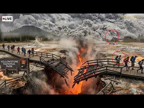 Yellowstone Caldera Just CRACK!! Huge 2nd Hydrothermal Explosion Science On Death Zone Alert!