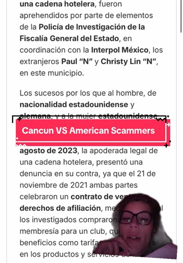 Cancun Fraud Story: American Scammers Exposed