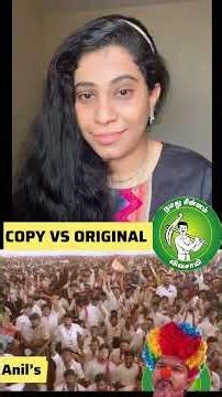 COPY vs ORIGINAL 🤷🏻‍♀️ #ntk #tvk #guessmecandy #tvkvijay #tvkanil #seeman