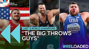 21K views · 575 reactions | '15 磊 Joe Kovacs '17 磊 Tom Walsh '19 磊 Joe Kovacs The last three men's world shot put champions  | World Athletics | Facebook