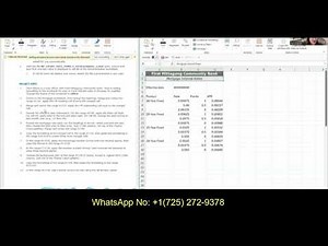 Excel Module 2 Sam End of Module Project 1 First Mittagong Community Bank