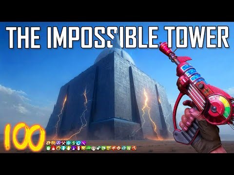 BEATING THE IMPOSSIBLE SKILL ISSUE TOWER in COD ZOMBIES!!!