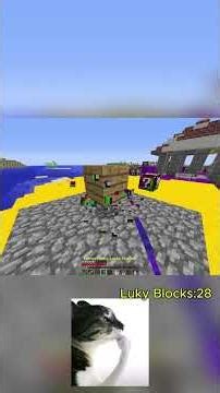 ABRI 100 LUCKY BLOCKS ASTRAL - Qué salió? #minecraft #shorts