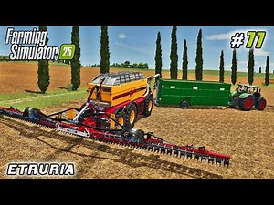 The Full Manure and Slurry Process: Barn, Pit, Loader, Field | FS 25 | Etruria Farm | Timelapse #77