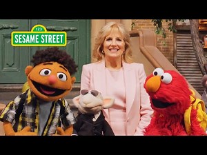 Sesame Street: Learning About Jobs With Dr. Jill Biden | Sesame Street Season 53 - Videos For Kids