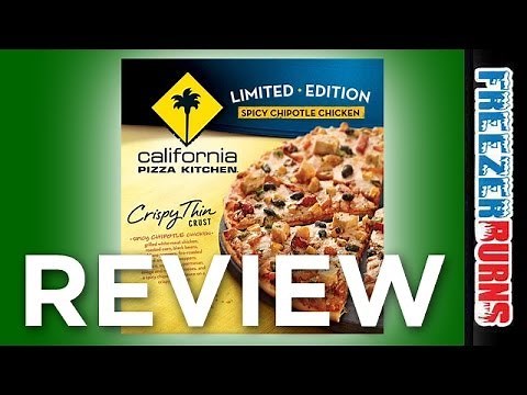 California Pizza Kitchen Spicy Chipotle Chicken Pizza Video Review: Freezerburns (Ep626)