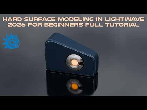 Hard Surface Modeling in Lightwave 2026 for Beginners Full Tutorial