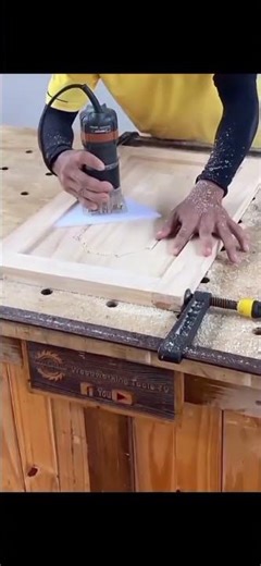 This Router Tool Is Insane! Perfect Wood Grooves in Seconds | Satisfying Woodworking! #shorts