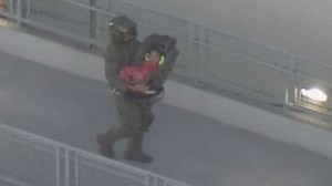 Baby rescued from deadly cliffside crash in Tujunga Canyon