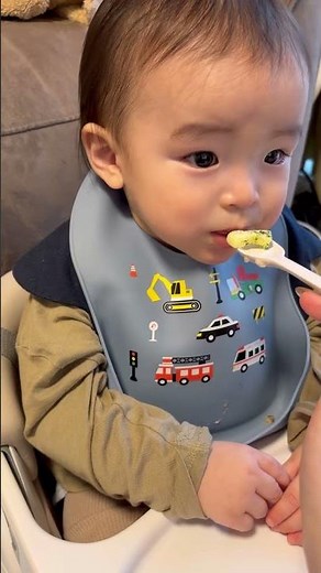 赤ちゃんキンパご飯作ってみた👶🏻🩷全部完食嬉しいな🤭#1歳 #1歳2ヶ月 #1歳児 #離乳食 #幼児食
