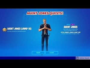 How To Get AGENT JONES CHALLENGES in Fortnite Battle Royale! | How To Complete!