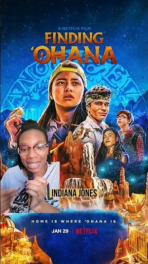 Need a Friday night movie? Check out Finding Ohana! #movie #film #netflix #findingohana