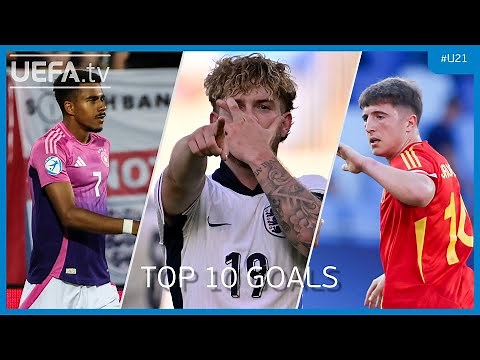 The TOP 10 Goals From The 2025 Under-21 EURO!