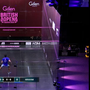 26K views · 320 reactions | Youssef Ibrahim 欄 backhand winners The Egyptian is always box office!  #BritOpen25 #WhereLegendsAreMade | PSA Squash Tour | Facebook