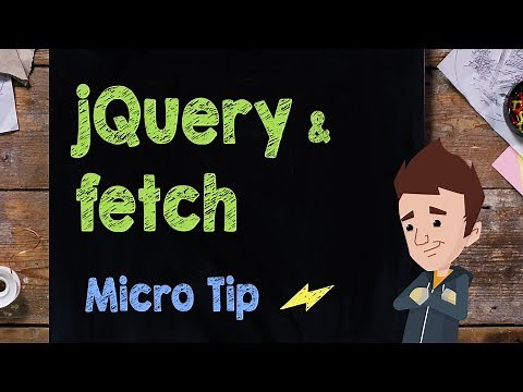 jQuery & fetch - Supercharged