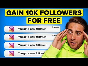 How To Gain 10,000 REAL Followers on Instagram For FREE (new algorithm change)