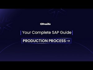 🔧 SAP Business One Production Process Training | Step-by-Step Guide