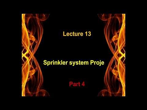 fire course : Lecture 13 - Fire Sprinkler System Project Part-4