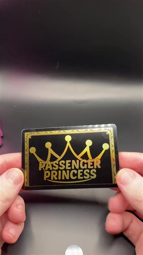 Passenger princess card asmr #girlfriend #valentinesdaygift #asmr #giftforher #relatable