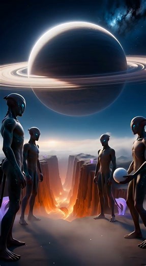 Insane Alien Volleyball Final Above a Glowing Canyon! 👽🏐💫 You Have to See This!