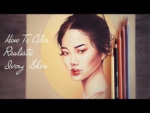 How To Color Ivory Skin // With Colored Pencils