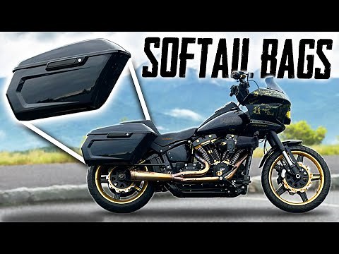 HARLEY-DAVIDSON SOFTAIL SADDLEBAGS INSTALL