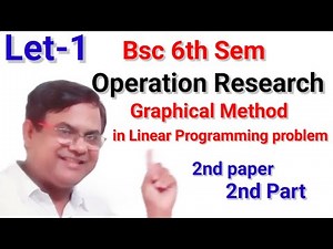 Operation Research | Linear programming problem overview & Concept