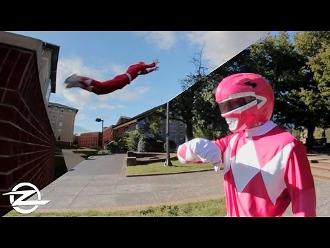 POWER RANGER PARKOUR in REAL LIFE