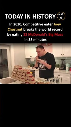 Could You Eat What Joey Chestnut Just Did? #foodchallenge