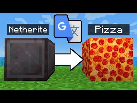 I Put Every Minecraft Texture Through Google Translate 100,000,000 Times...