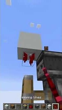 Bone Meal Weeping Vine Farm Minecraft Java #minecraft #tutorial #minecraftbuilding #gaming