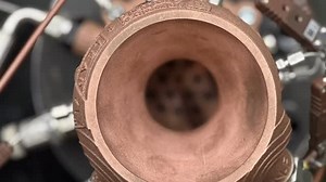 LEAP 71 on Instagram: "Throwback to 1 year ago, our first engine hotfire. Since then, we have, on average, tested one new engine every 30 days. #Noyron, “the first AI that builds machines”, recomputes designs in minutes, ready for manufacturing — and the next test campaign."