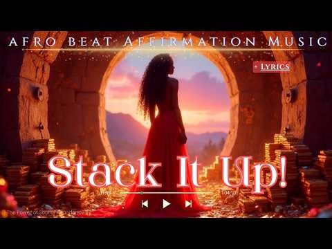 Afro Anthem for Money, Success & Abundance💰| Manifestation Song🎧Stack It UP | Affirmation Song💵