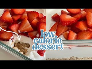 No-Bake Healthy Cheesecake Recipe | Low Calorie Cool Whip Dessert | Paola Santana