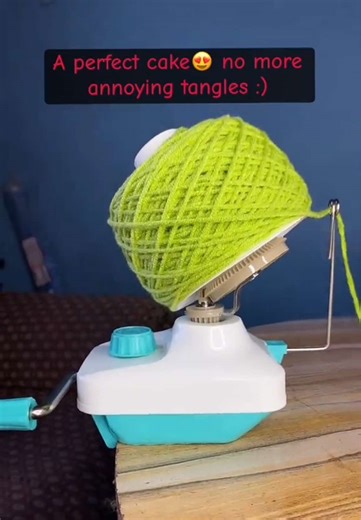 Yarn Winder: Free Your Hands for Easy Crocheting