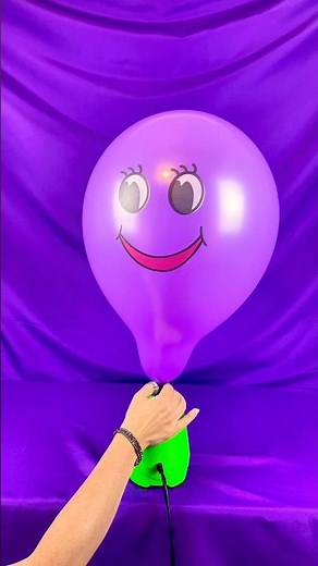 Emoji Balloon Inflation & Deflation!!! #shorts
