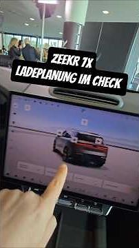 Zeekr 7X Navi Ladeplanung im Check #ev