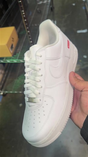 Clean white. Supreme status. Timeless drip 🤍🔥 Nike Air Force 1 x Supreme—simple, iconic, undefeated. #Supreme #AirForce1 #WhiteOnWhite #StreetwearEssentials #HypeKicks
