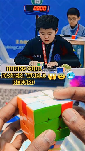 Watch the fastest Rubik’s Cube world record solve ever! 😱🔥