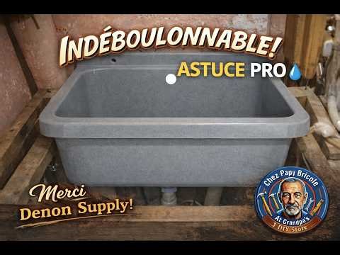 Fixation Ultra-Solide : Installer son évier comme un Pro 💧 Heavy-Duty Sink Install