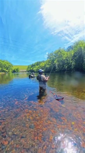 POV: You found the perfect trout spot on the Chattahoochee River 🎣