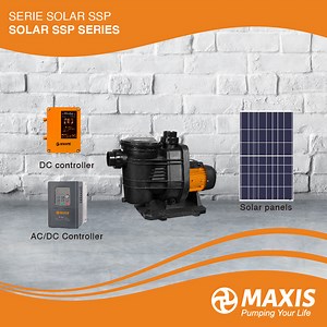 [Hot Item] Electric DC/AC Swimming Pool Solar Surface Water Pump for Clean Water with Big Flow