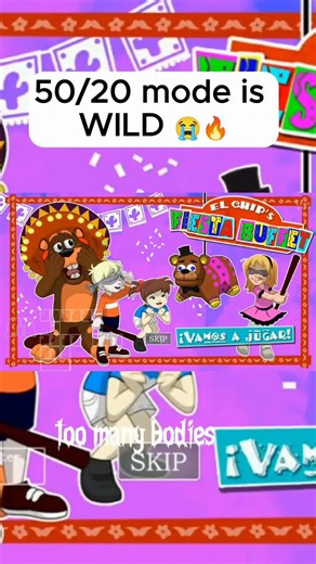 nah 50/20 mode might be the hardest thing ever LMAO #fnaf #undergroundmusic #gamingclips