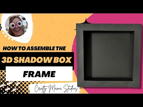 Shadow Box Frame Assembly Tutorial