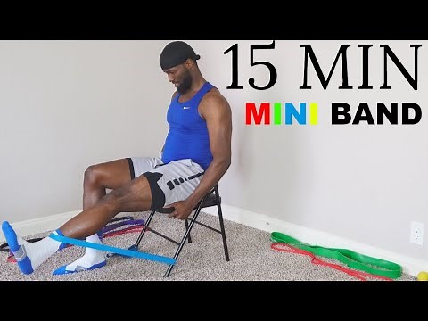 15 MIN Home Mini Band LEG WORKOUT| Build Strong Legs