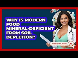 Why Is Modern Food Mineral-deficient From Soil Depletion? - Pharmaceutical Insights