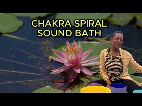 Chakra Spiral Sound Bath Meditation: Align Your Energy Centers (Root to Crown & Heart Weave)